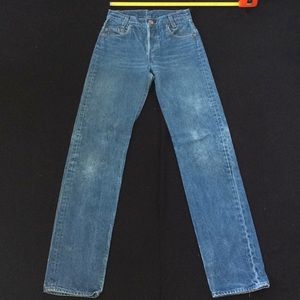 Vintage 80-90’s Levi 701 jeans LONG LEG